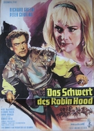 Sword of Sherwood Forest - German Movie Poster (xs thumbnail)