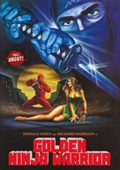 Golden Ninja Warrior - German DVD movie cover (xs thumbnail)