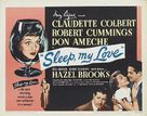 Sleep, My Love - Movie Poster (xs thumbnail)