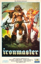 La guerra del ferro - Ironmaster - Swedish VHS movie cover (xs thumbnail)