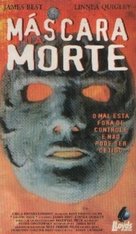 Death Mask - Brazilian VHS movie cover (xs thumbnail)