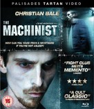 The Machinist - British Blu-Ray movie cover (xs thumbnail)