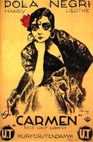 Carmen - German Theatrical movie poster (xs thumbnail)