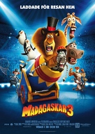 Madagascar 3: Europe&#039;s Most Wanted - Swedish Movie Poster (xs thumbnail)