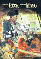 Captain Horatio Hornblower R.N. - Spanish DVD movie cover (xs thumbnail)