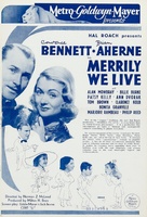 Merrily We Live - British poster (xs thumbnail)