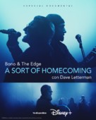 Bono &amp; The Edge: A Sort of Homecoming, with Dave Letterman - Spanish Movie Poster (xs thumbnail)