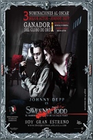Sweeney Todd: The Demon Barber of Fleet Street - Chilean Movie Poster (xs thumbnail)