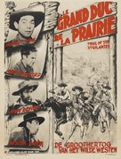Trail of the Vigilantes - Belgian Movie Poster (xs thumbnail)