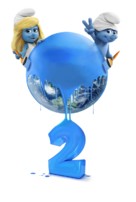 The Smurfs 2 - Key art (xs thumbnail)