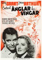 Only Angels Have Wings - Swedish Movie Poster (xs thumbnail)
