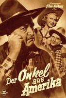 Der Onkel aus Amerika - German poster (xs thumbnail)