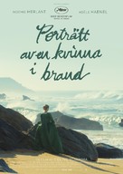 Portrait de la jeune fille en feu - Swedish Movie Poster (xs thumbnail)