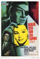 Berlino - Appuntamento per le spie - Spanish Movie Poster (xs thumbnail)