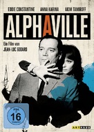 Alphaville, une &eacute;trange aventure de Lemmy Caution - German DVD movie cover (xs thumbnail)