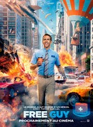 Free Guy - French Movie Poster (xs thumbnail)