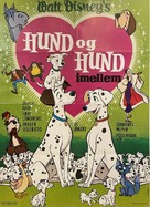 One Hundred and One Dalmatians - Danish Movie Poster (xs thumbnail)