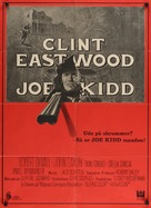 Joe Kidd - Danish Movie Poster (xs thumbnail)
