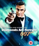 Diamonds Are Forever - British Blu-Ray movie cover (xs thumbnail)