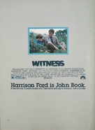 Witness - Japanese Movie Poster (xs thumbnail)