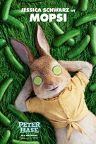 Peter Rabbit - German Movie Poster (xs thumbnail)