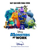 &quot;Monsters at Work&quot; - Spanish Movie Poster (xs thumbnail)