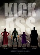 Kick-Ass - Danish Movie Poster (xs thumbnail)