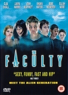 The Faculty - British DVD movie cover (xs thumbnail)