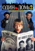 Home Alone 2: Lost in New York - Russian DVD movie cover (xs thumbnail)