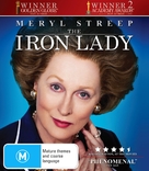 The Iron Lady - Australian Blu-Ray movie cover (xs thumbnail)
