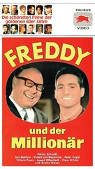 Freddy und der Million&auml;r - German VHS movie cover (xs thumbnail)