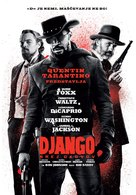 Django Unchained - Slovenian Movie Poster (xs thumbnail)