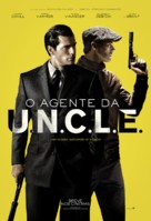 The Man from U.N.C.L.E. - Brazilian Movie Poster (xs thumbnail)