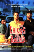 Boyz N The Hood - Spanish VHS movie cover (xs thumbnail)