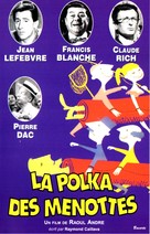 La polka des menottes - French VHS movie cover (xs thumbnail)