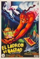 The Thief of Bagdad - Spanish Movie Poster (xs thumbnail)