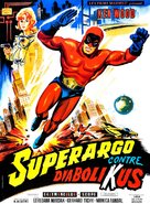 Superargo contro Diabolikus - French Movie Poster (xs thumbnail)