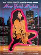 New York Nights - French Movie Poster (xs thumbnail)