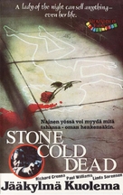 Stone Cold Dead - Finnish VHS movie cover (xs thumbnail)