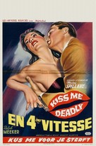 Kiss Me Deadly - Belgian Movie Poster (xs thumbnail)