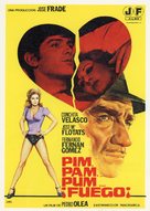 Pim, pam, pum... &iexcl;fuego! - Spanish Movie Poster (xs thumbnail)