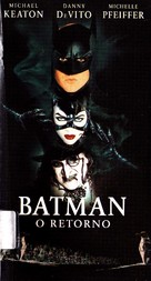 Batman Returns - Brazilian VHS movie cover (xs thumbnail)