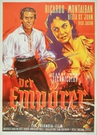 The Saracen Blade - German Movie Poster (xs thumbnail)
