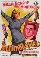 Let&#039;s Make Love - Spanish Movie Poster (xs thumbnail)