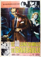 Bluebeard&#039;s Ten Honeymoons - Italian Movie Poster (xs thumbnail)