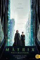 The Matrix Resurrections - Hungarian Movie Poster (xs thumbnail)