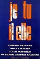 Je, tu, il, elle - French Movie Poster (xs thumbnail)