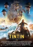 The Adventures of Tintin: The Secret of the Unicorn - Spanish Movie Poster (xs thumbnail)