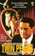 Twin Peaks: Fire Walk with Me - Spanish VHS movie cover (xs thumbnail)