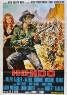 &quot;Hondo&quot; - Italian Movie Poster (xs thumbnail)